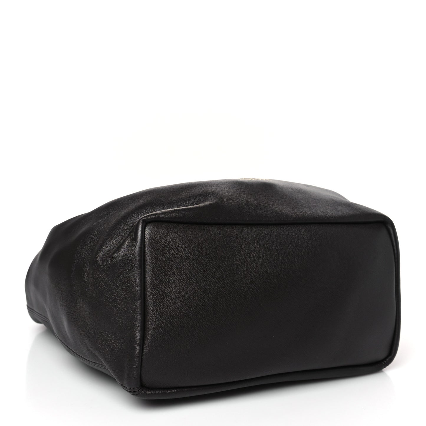 Nappa Small Squeeze Bag Chocolate