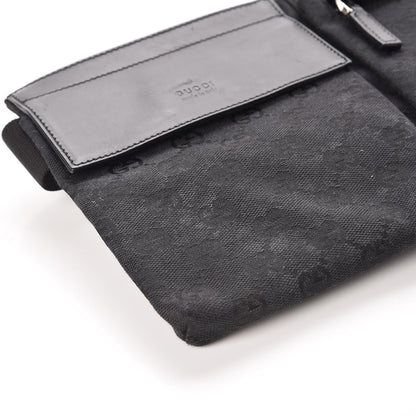 Gucci GG Monogram Double Pocket Belt Bag Black 10 of 10