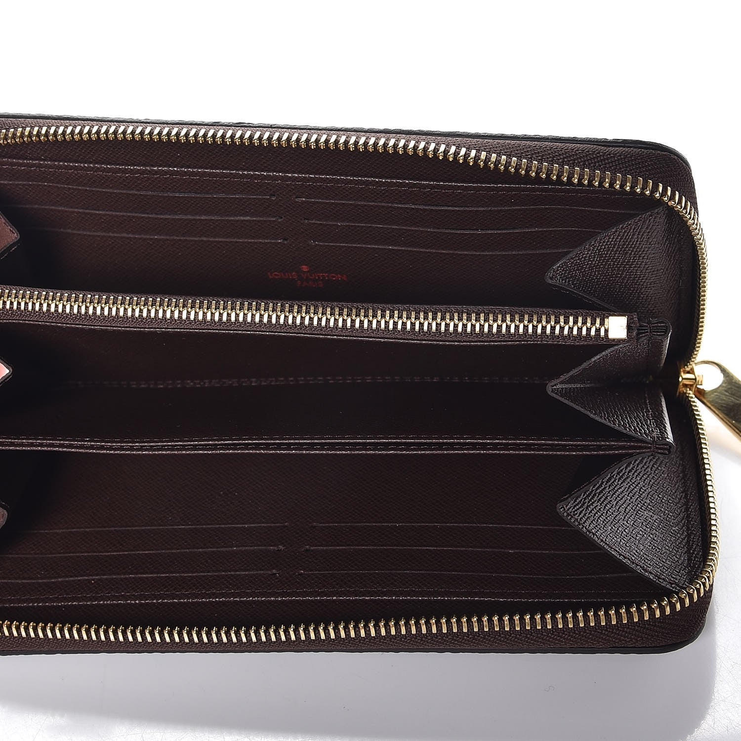 Louis Vuitton Damier Ebene Zippy Wallet 5 of 8