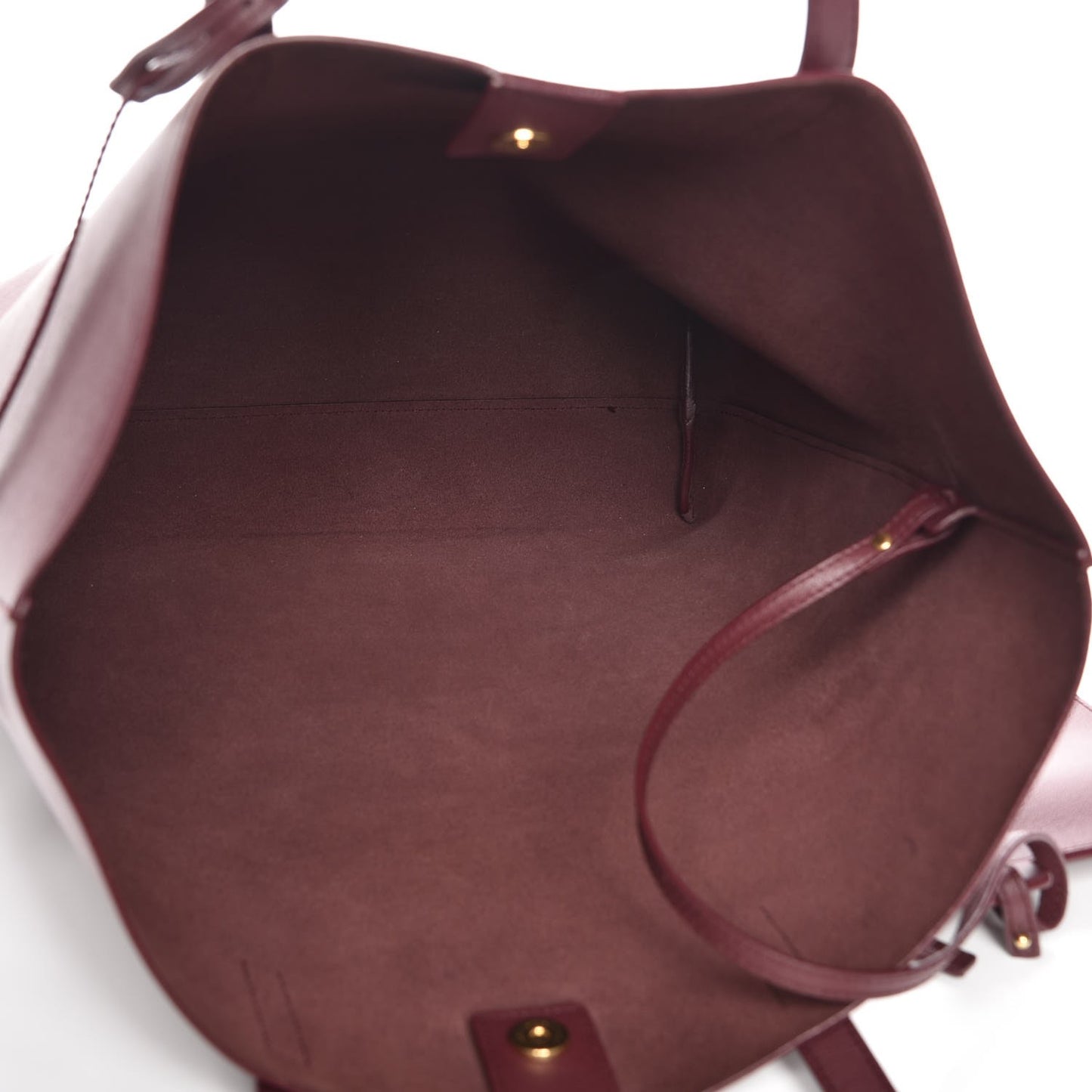 Calfskin Medium Shopping Tote Palissandre
