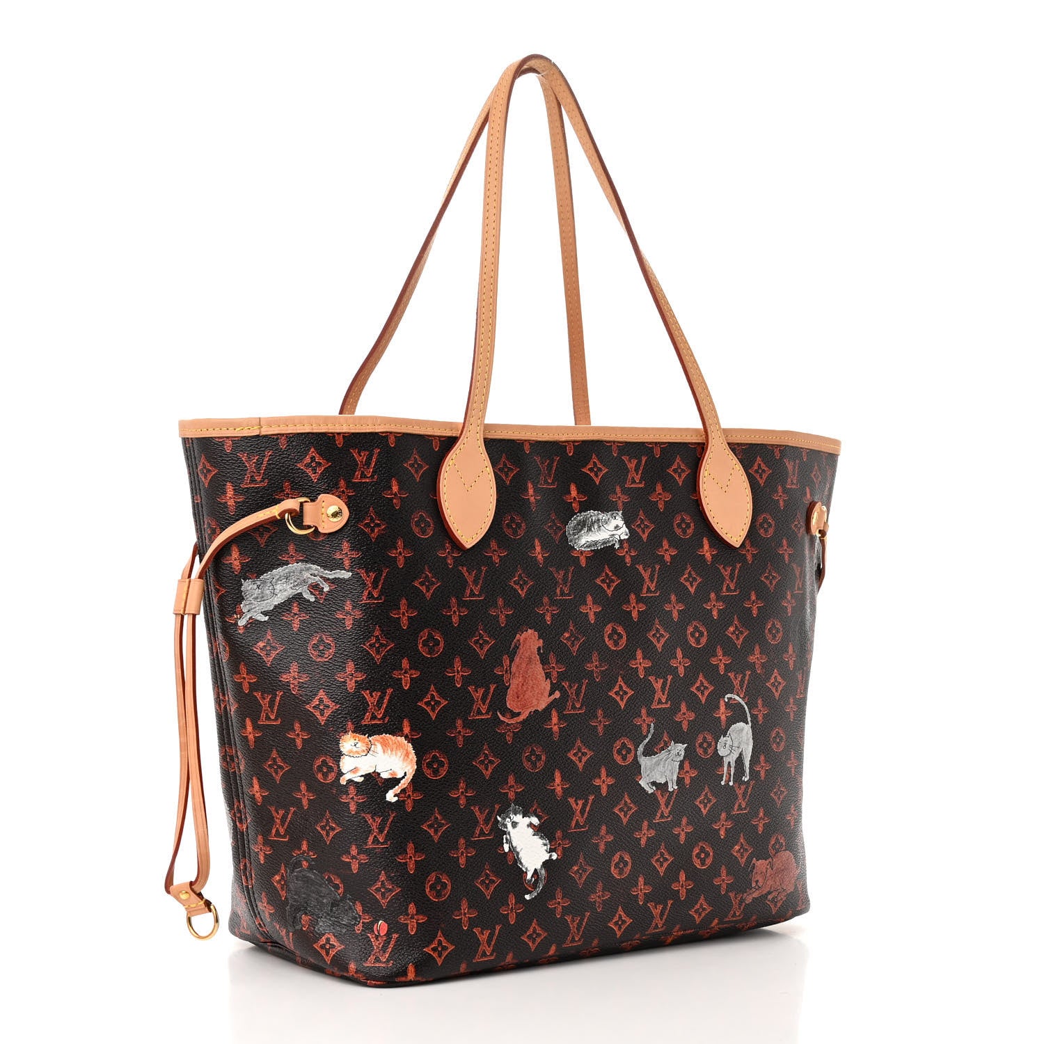 Louis Vuitton Catogram Neverfull MM Marron 1676447 – FASHIONPHILE