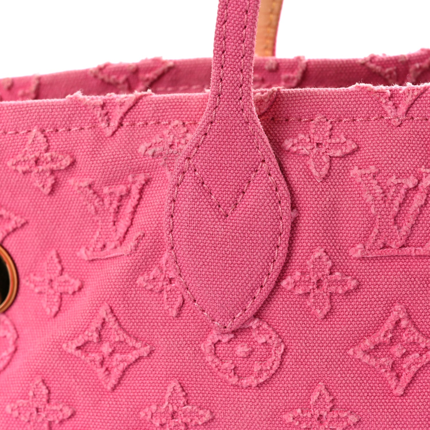 Louis Vuitton Monogram Denim Neverfull MM Rose 14 of 16
