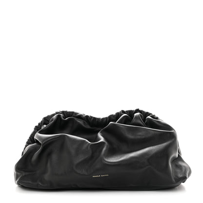 Mansur Gavriel Lambskin Cloud Clutch Black Flamma 1 of 8
