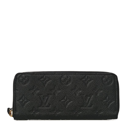 Louis Vuitton Empreinte Clemence Wallet Black 1 of 12