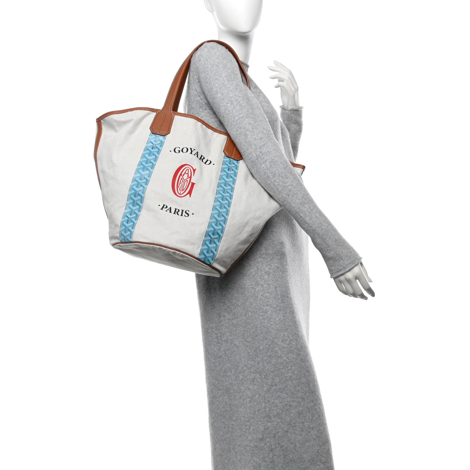 Goyard Goyardine Reversible Belharra Light Blue 2 of 17