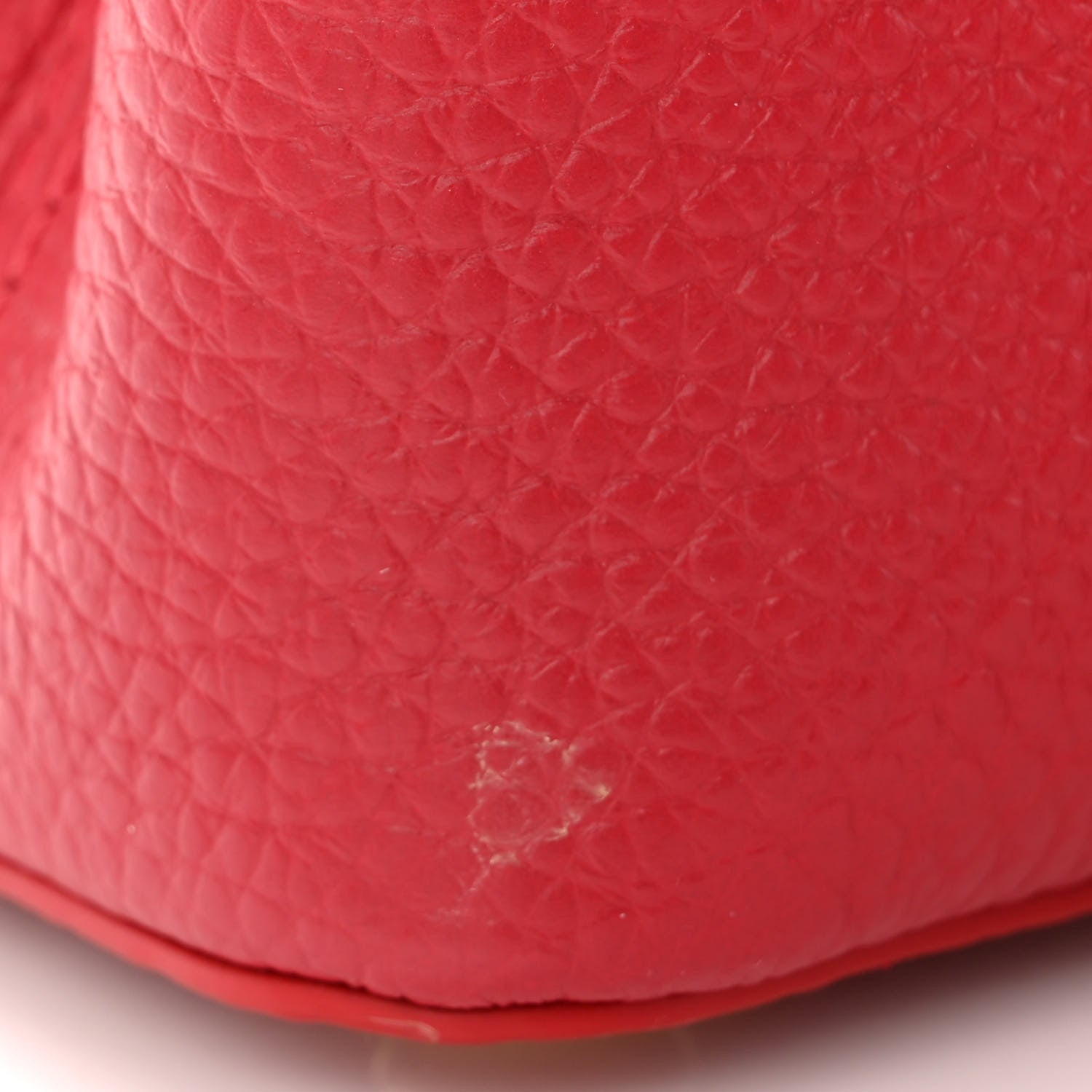 Louis Vuitton Taurillon Capucines BB Scarlet Red 10 of 11