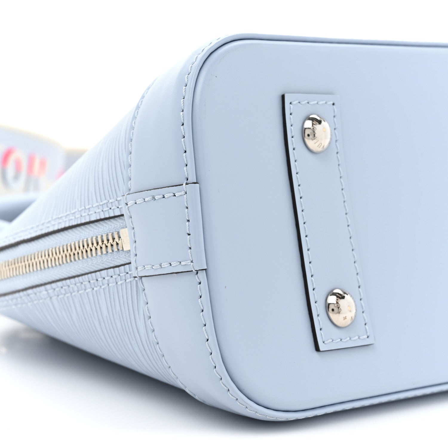 Louis Vuitton Epi Jacquard Alma BB Cloud Blue 8 of 10