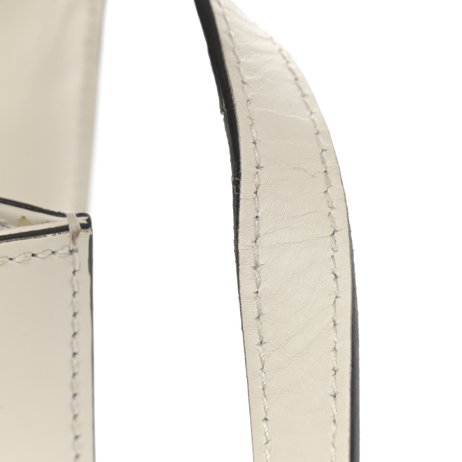 Gucci Calfskin Web Medium Sylvie Top Handle Bag White 15 of 16