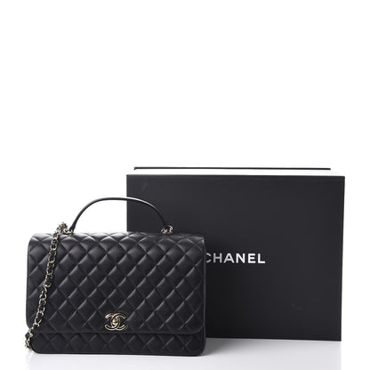Chanel Lambskin Quilted Medium Citizen Chic Flap Black 10 of 10