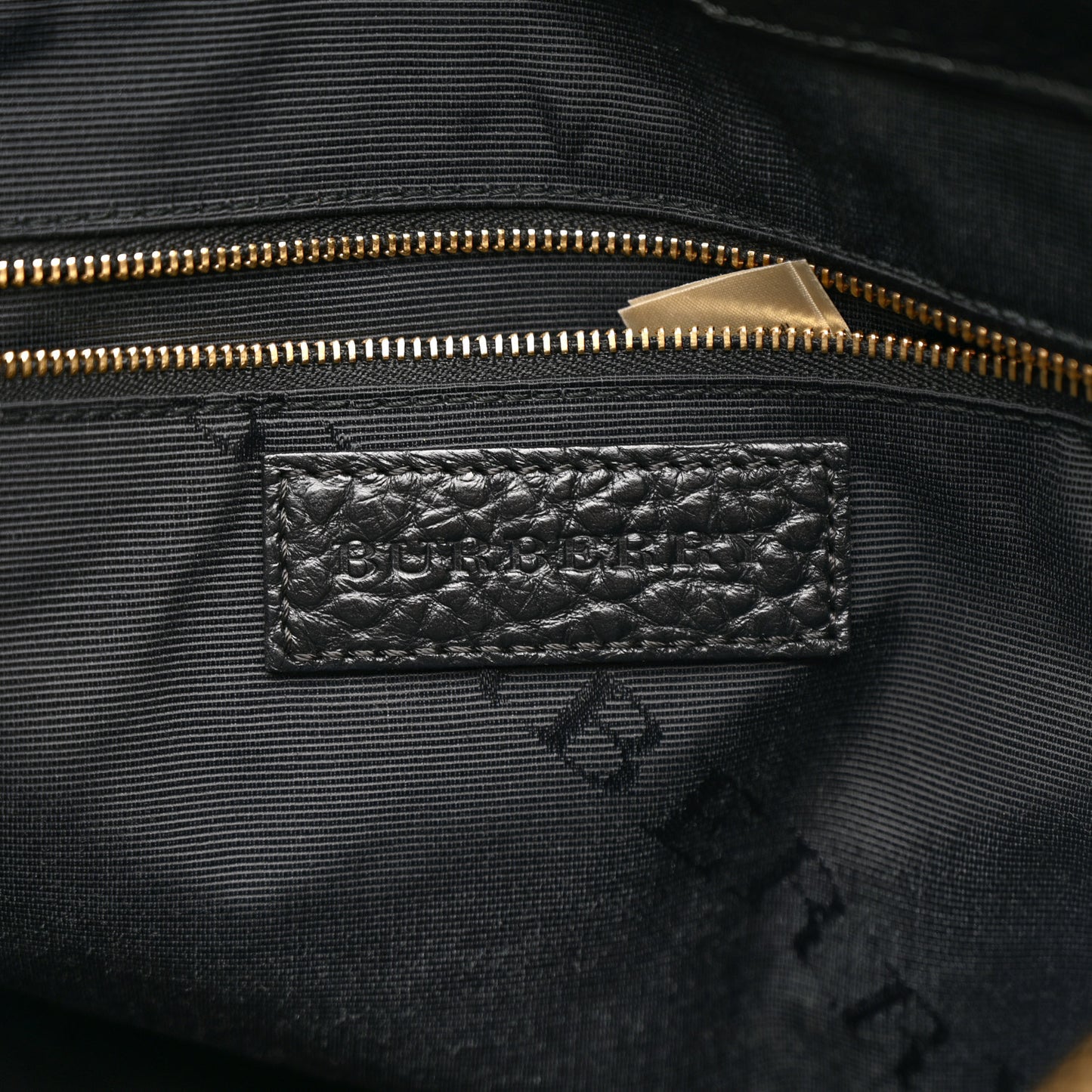 Heritage Grain Check Embossed Medium Dewsbury Tote Black