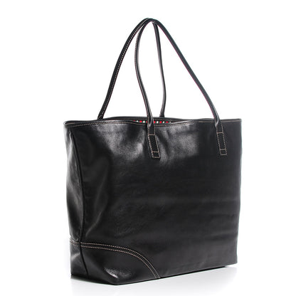 Gucci Leather Medium New Britt Tote Black 3 of 9
