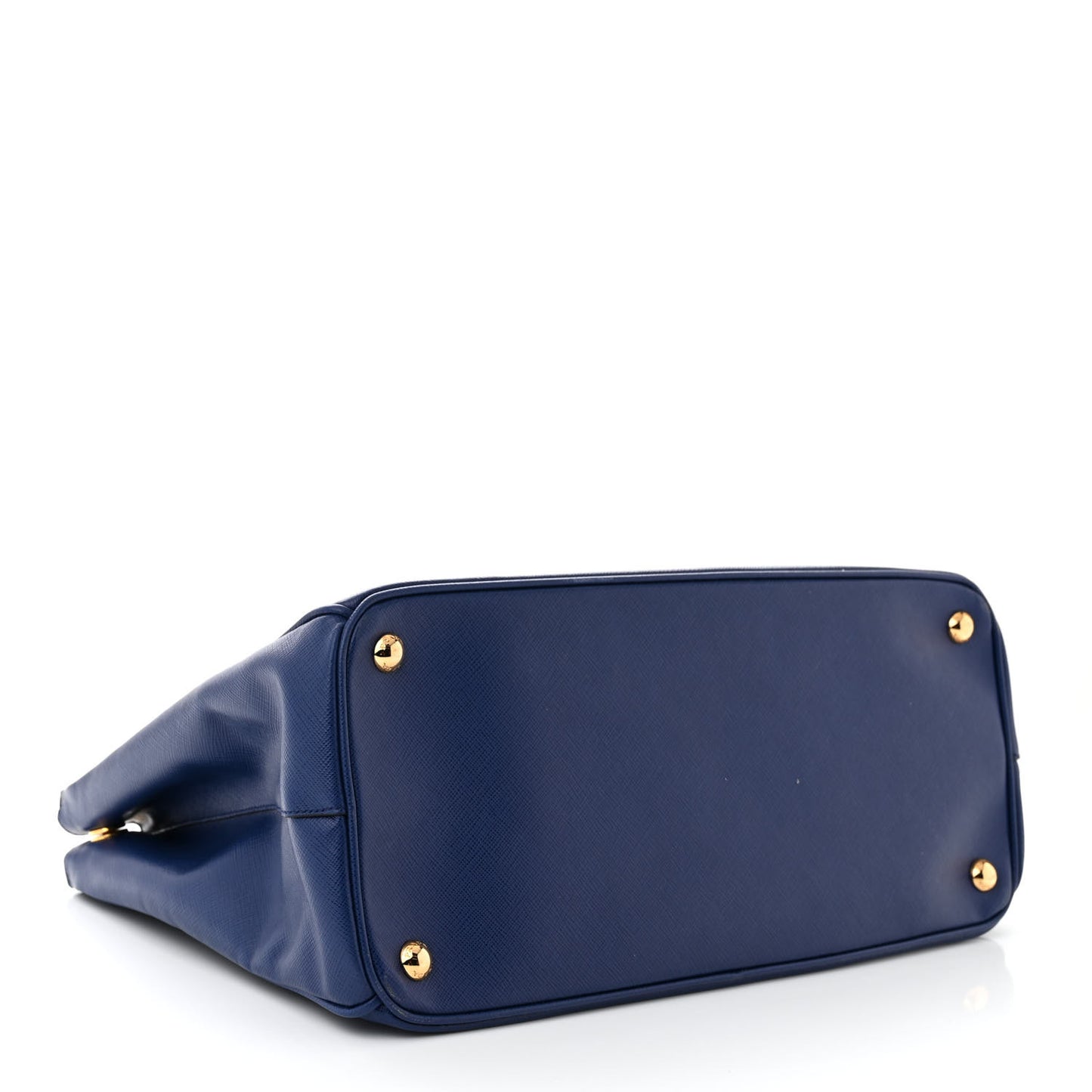 Saffiano Medium Galleria Double Zip Tote Bluette