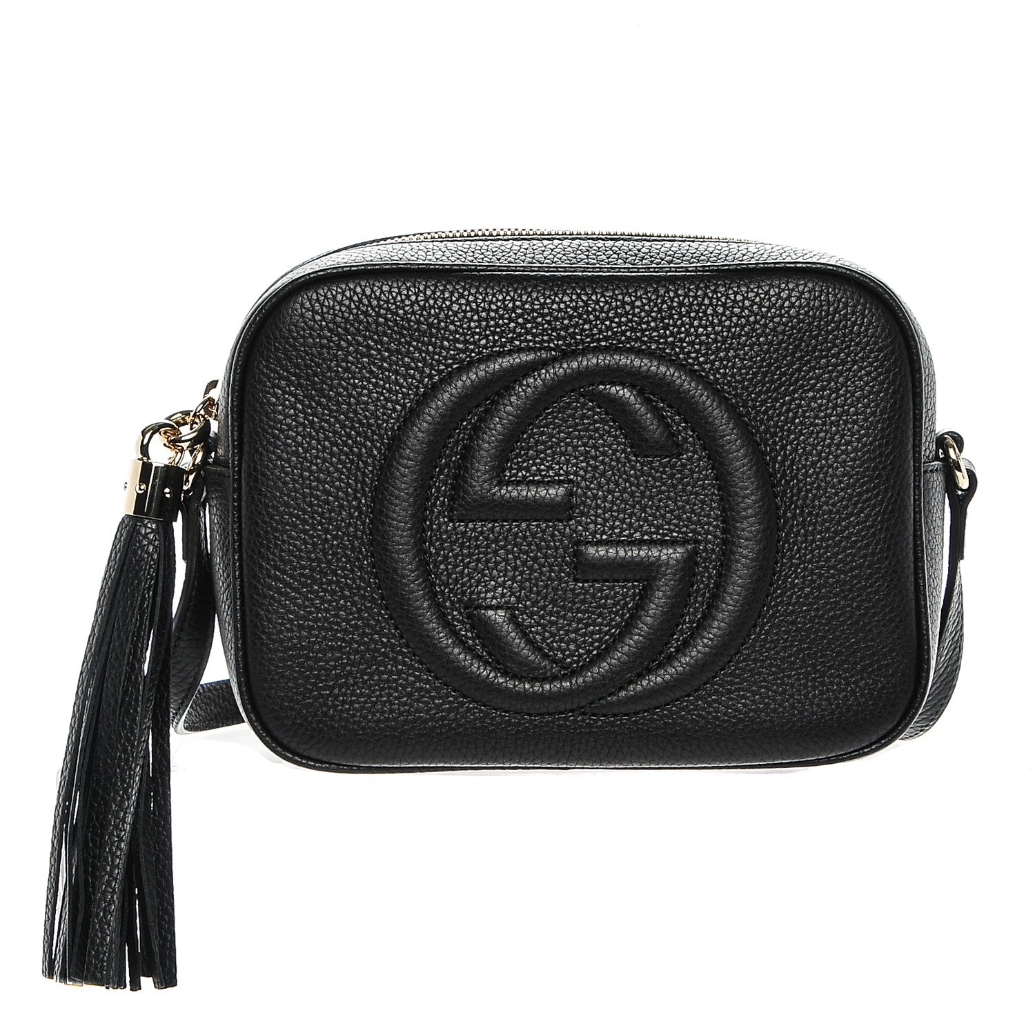 Gucci Pebbled Calfskin Small Soho Disco Bag Black 1 of 6