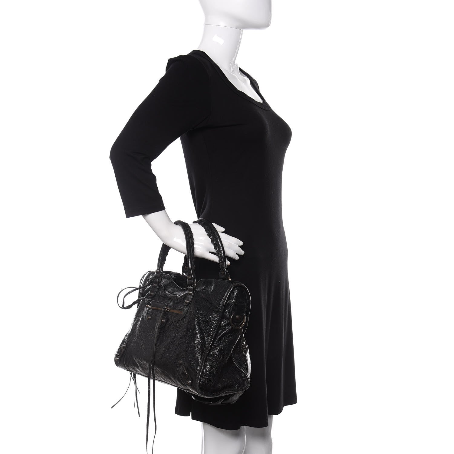 Balenciaga Agneau Classic Hardware City Black 2 of 11