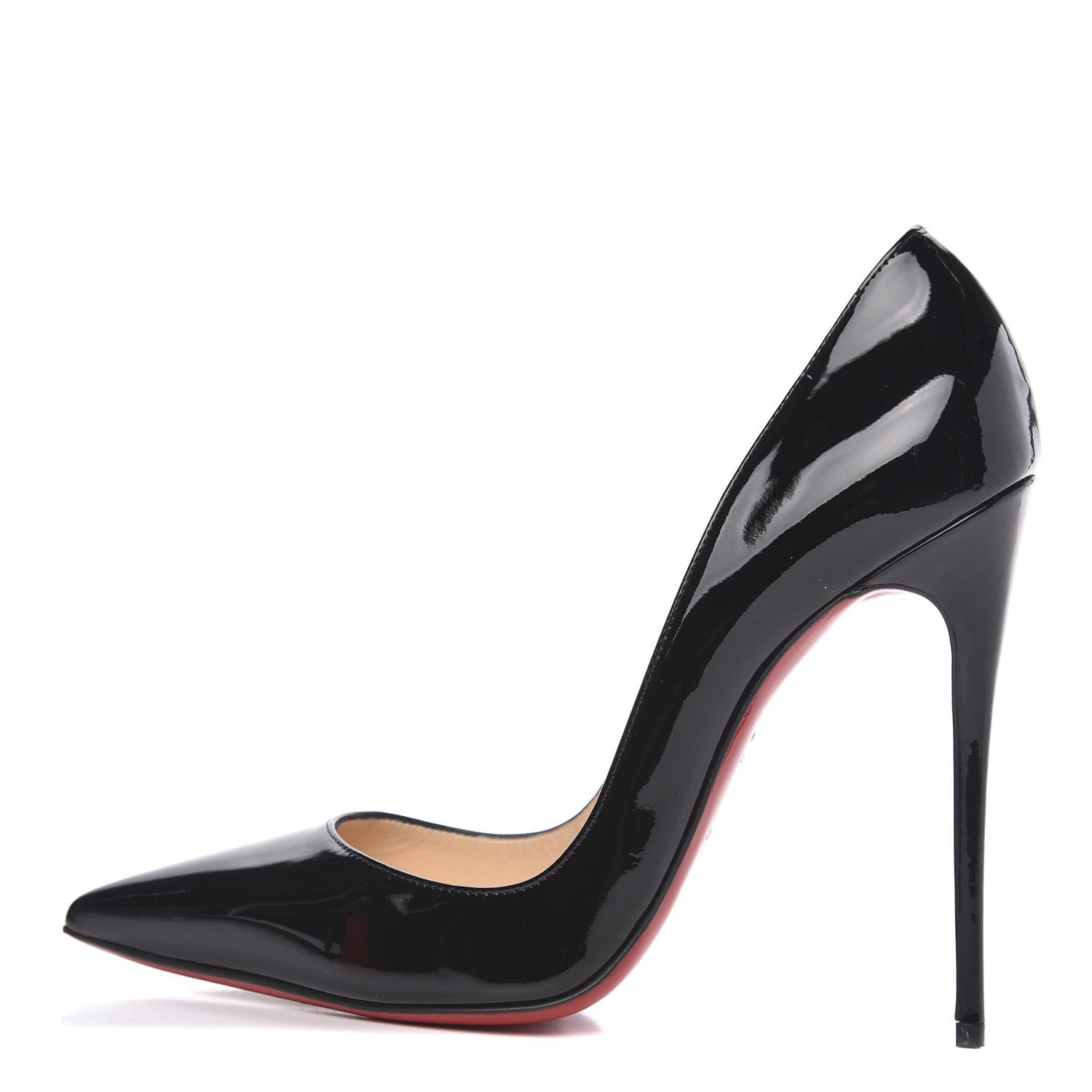 Christian Louboutin Patent So Kate 120 Pumps 38 Black 1 of 10