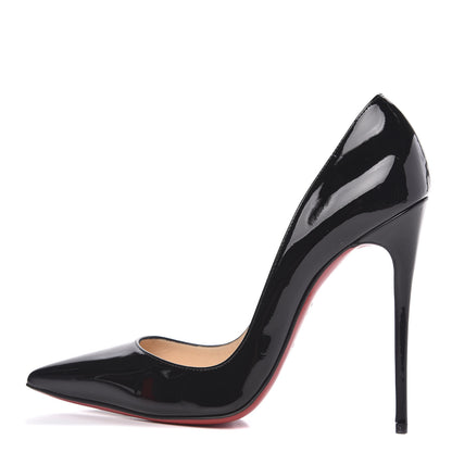 Christian Louboutin Patent So Kate 120 Pumps 38 Black 1 of 10