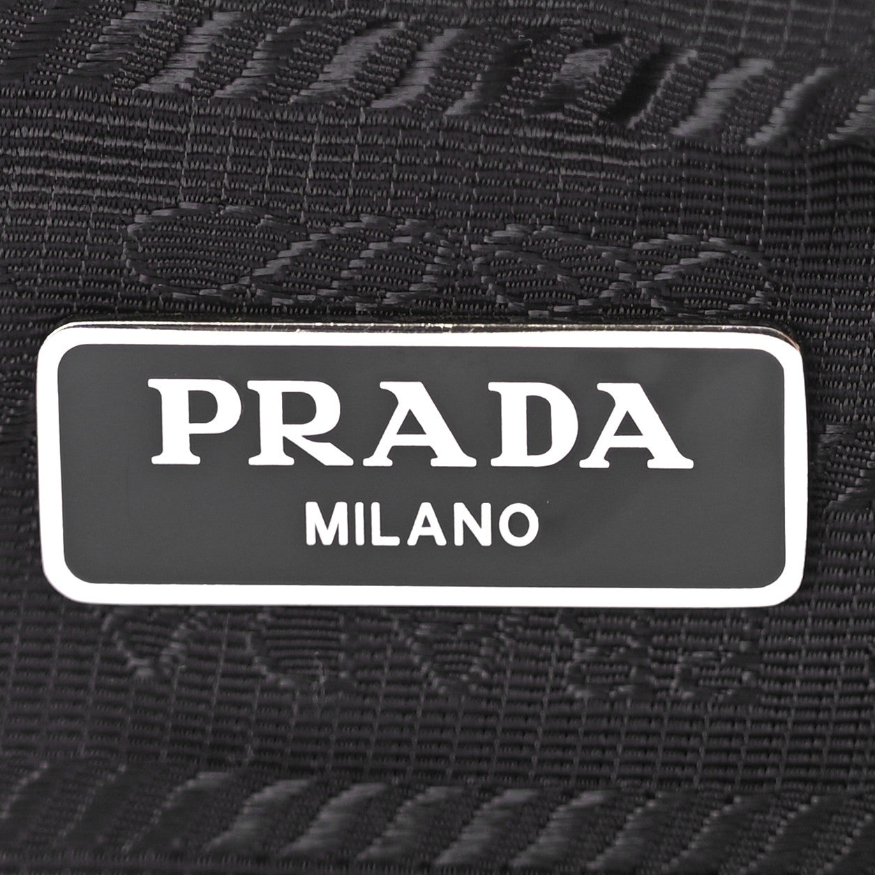 Nylon Saffiano Mini Re-Edition 2005 Bag Black