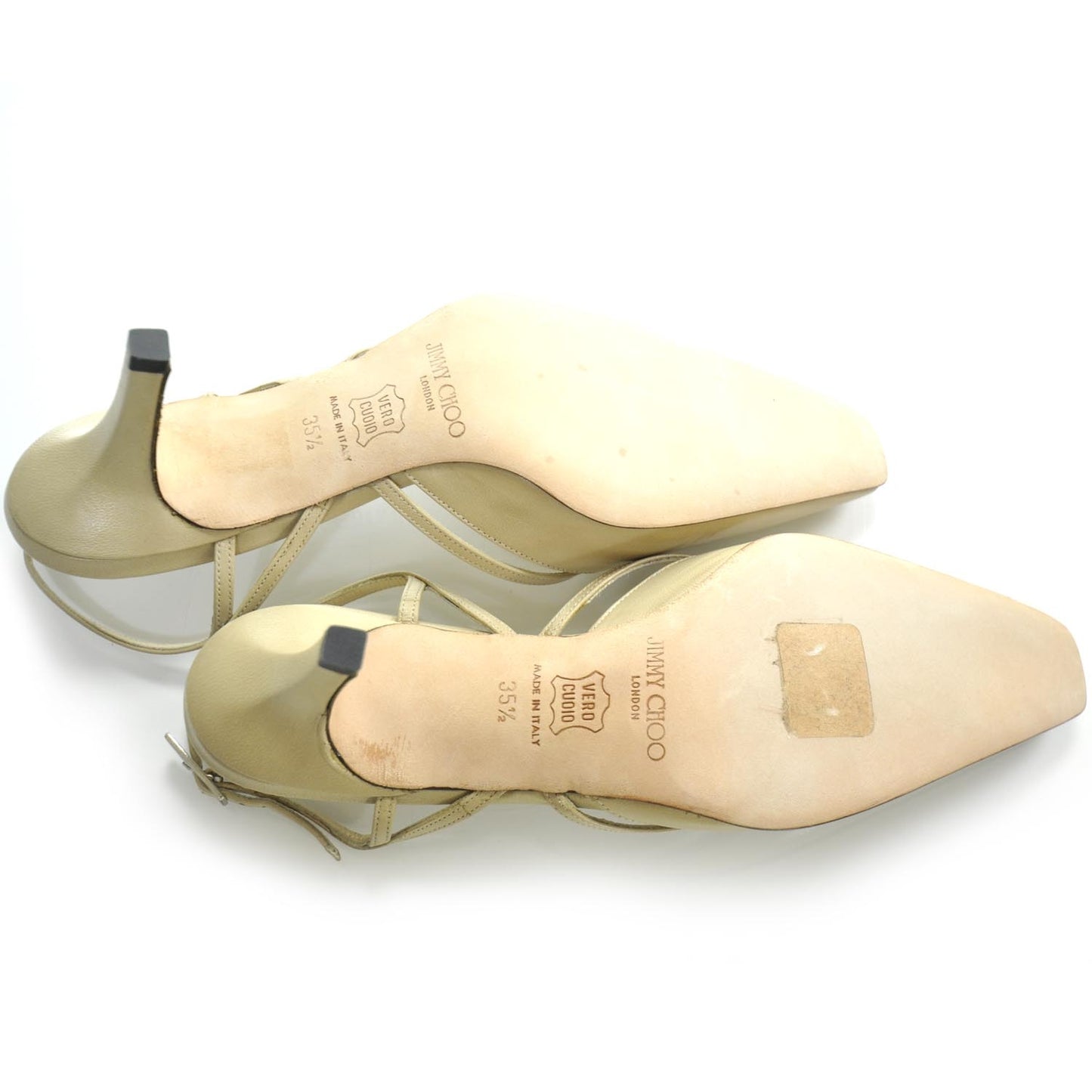 Leather Slingback Pumps 35.5