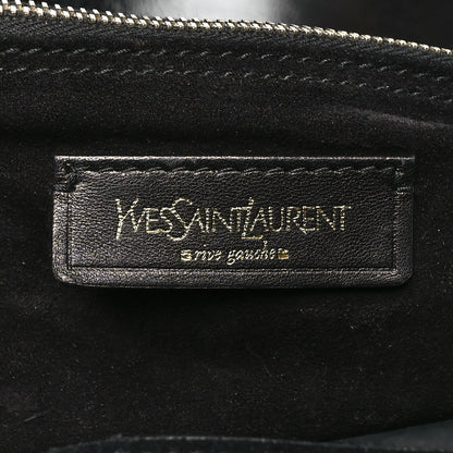 Saint Laurent Patent Large Muse Two Tote Black 6 of 9