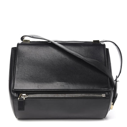Givenchy Textured Calfskin Medium Pandora Box Crossbody Bag Black 1 of 12