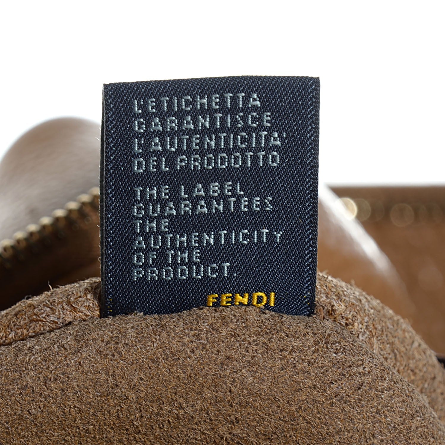 Fendi Cuoio Romano Selleria Hobo Cammello 9 of 10