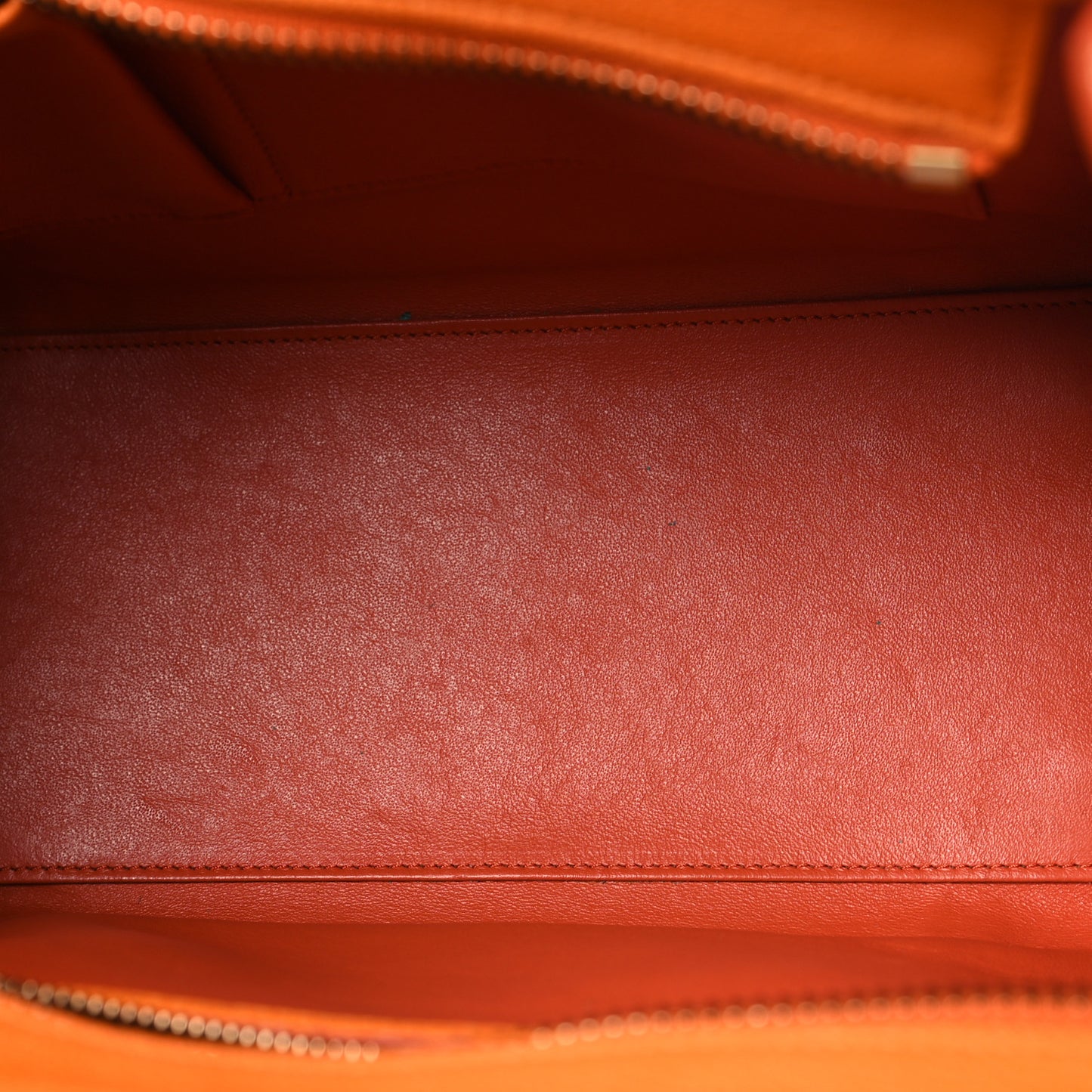 Goatskin Micro Luggage Light Orange