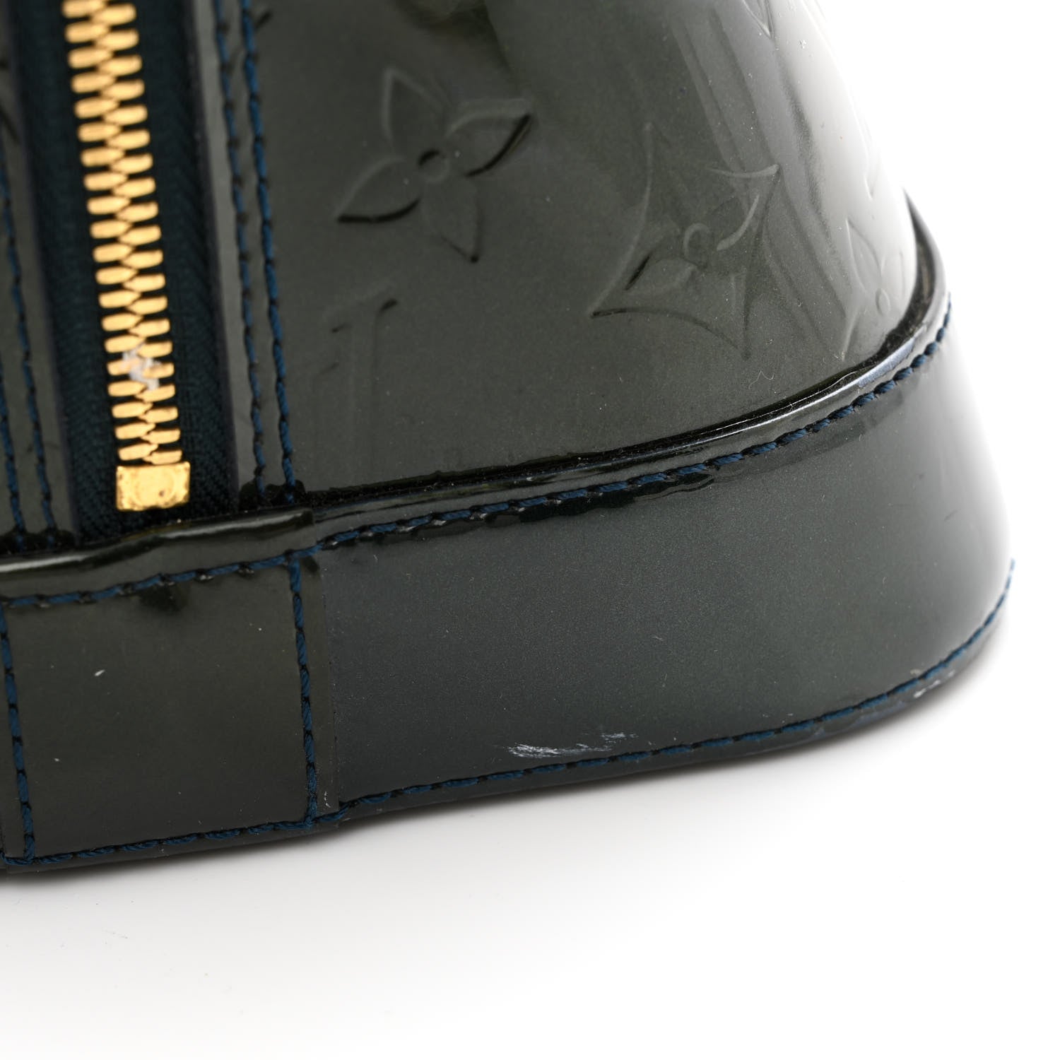 Louis Vuitton Vernis Alma GM Blue Nuit 13 of 13