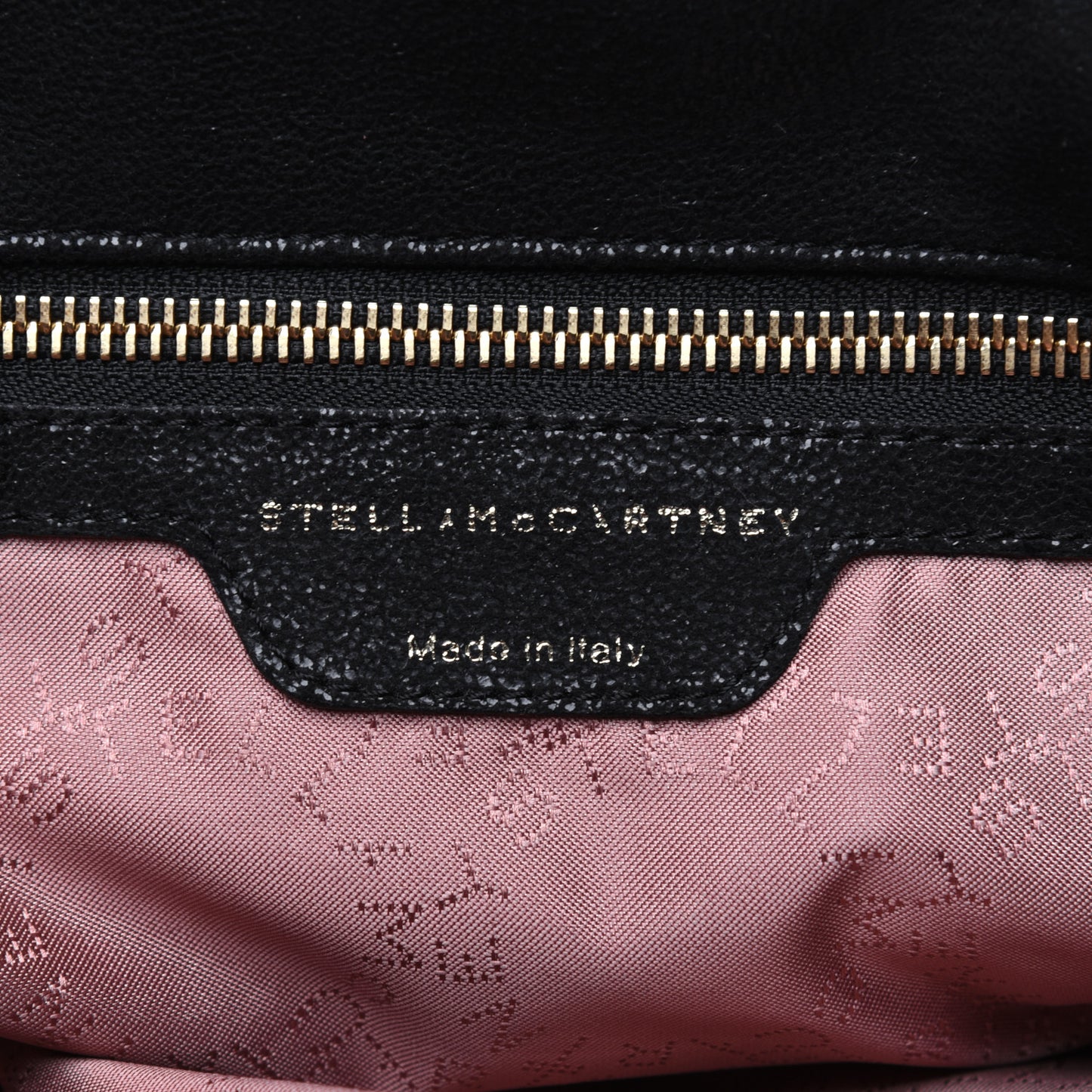 Shaggy Deer Falabella Fold Over Tote Black