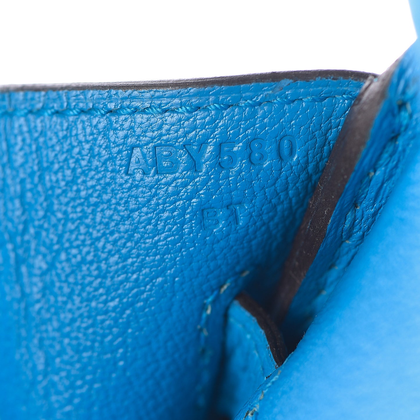 Togo Birkin 30 Bleu Zanzibar
