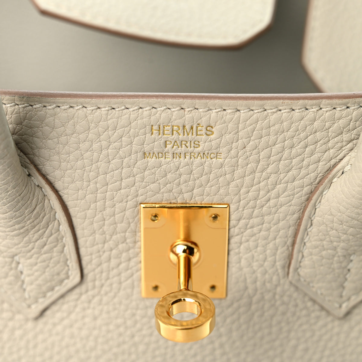 Hermes Togo Birkin 25 Gris Perle 6 of 10