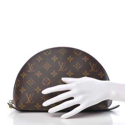 Louis Vuitton Monogram Trousse Demi Ronde 2 of 11