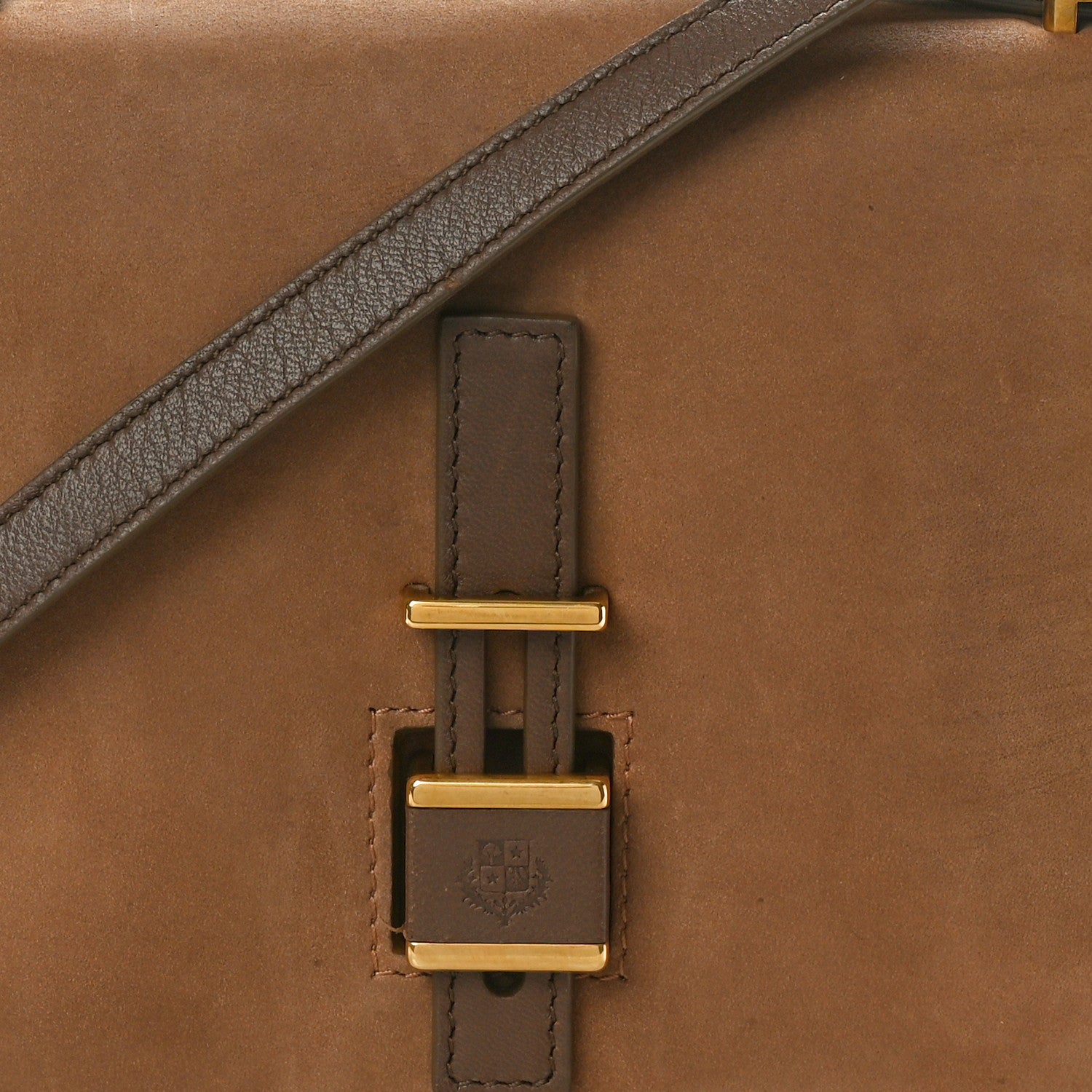 Loro Piana Nubuck Nappa Petite Lock-In Brown 7 of 9