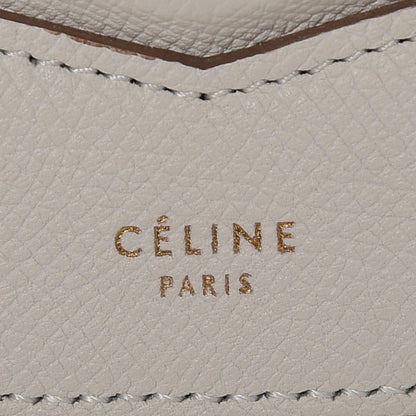 Celine Grained Calfskin Small Trotteur White 7 of 7