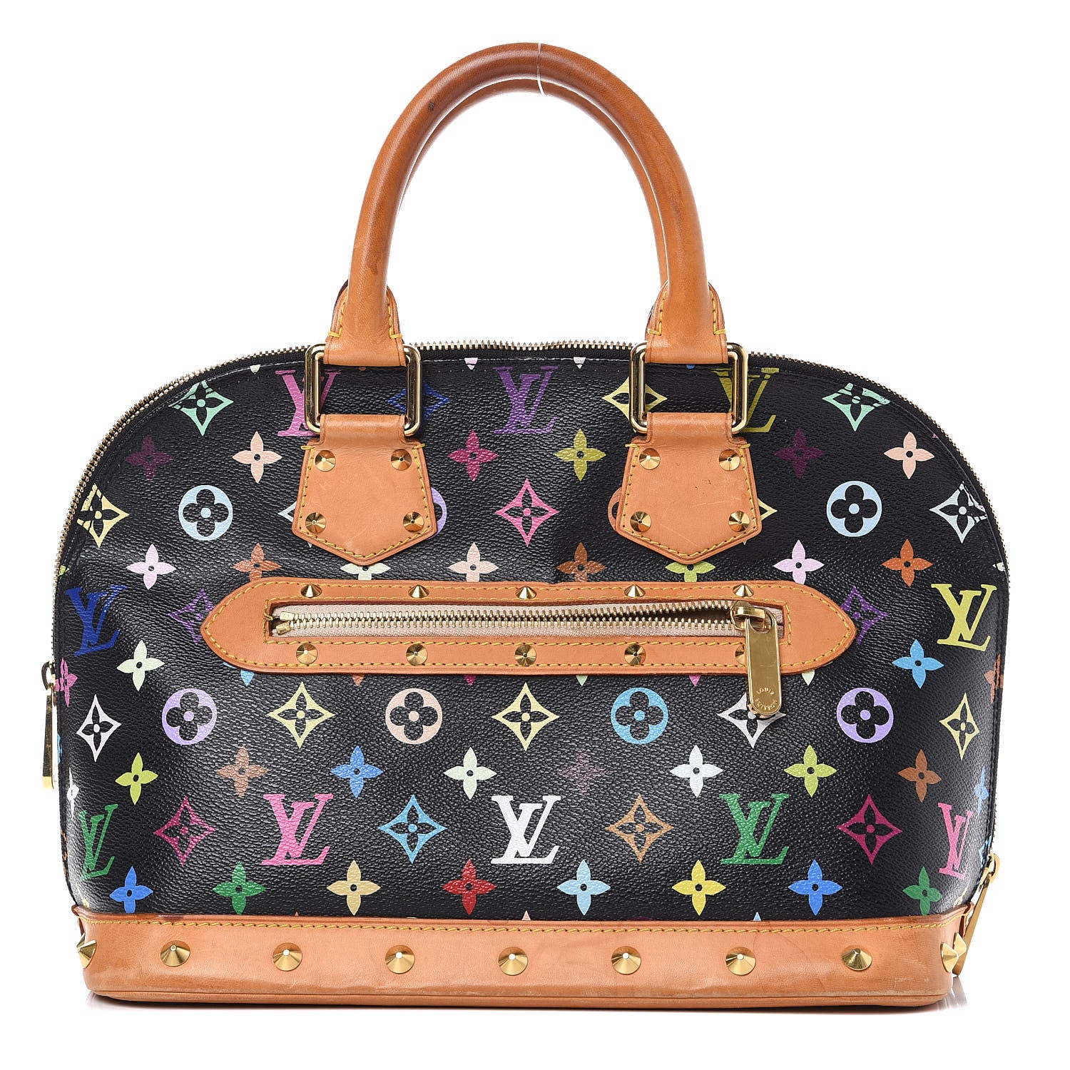 Louis Vuitton Monogram Multicolor Alma Black 1 of 10
