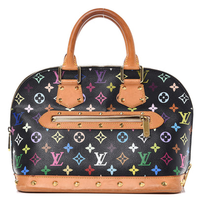 Louis Vuitton Monogram Multicolor Alma Black 1 of 10