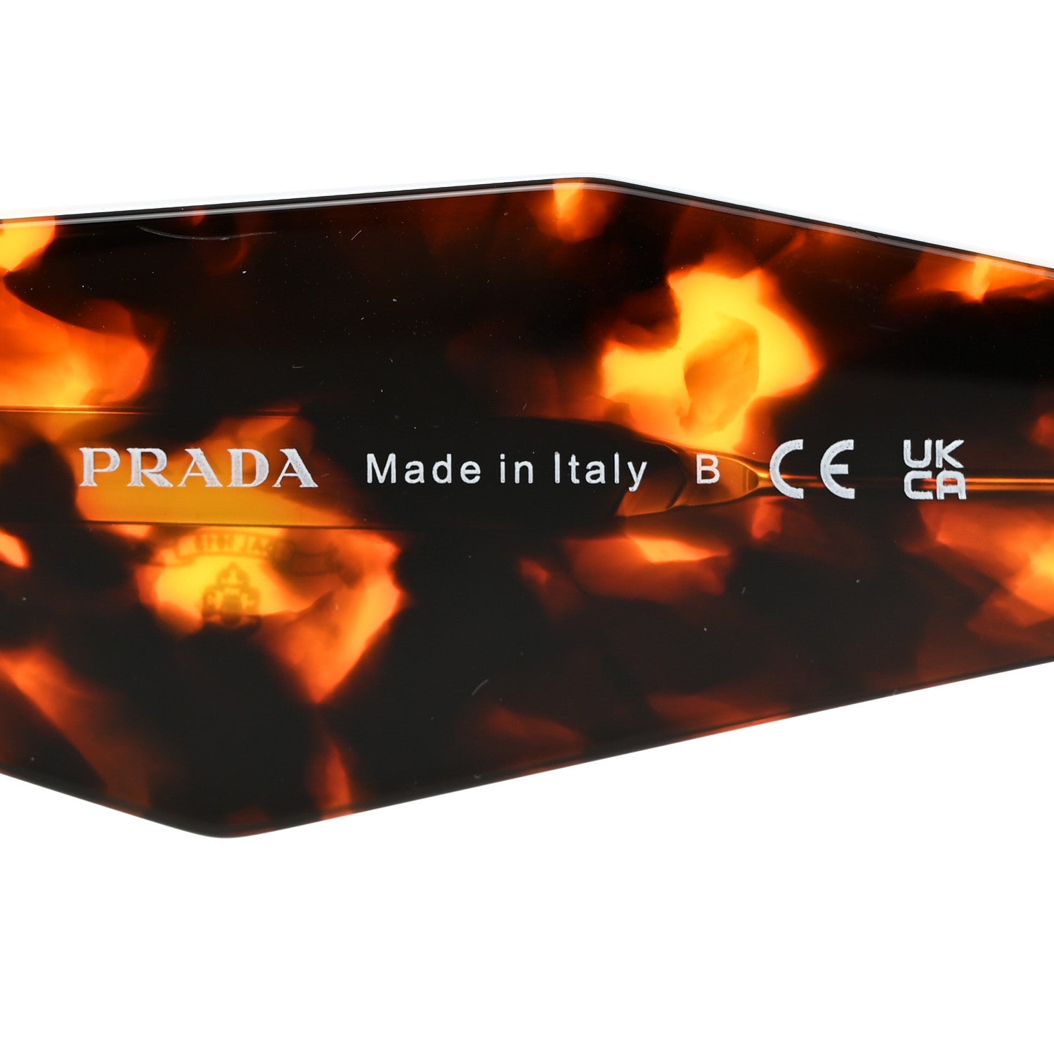 Prada Acetate Symbole Sunglasses SPR 08Y Havana 6 of 8