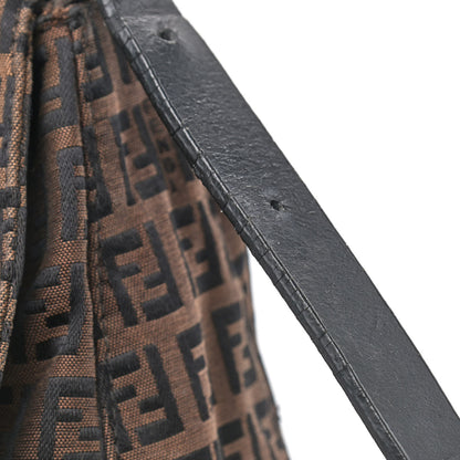 Fendi Zucchino Vitello Mama Baguette Black Moro 10 of 13