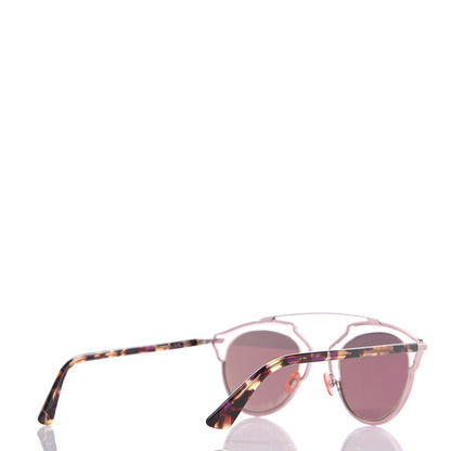 Christian Dior Mirrored So Real Sunglasses Pink Tortoise 4 of 8