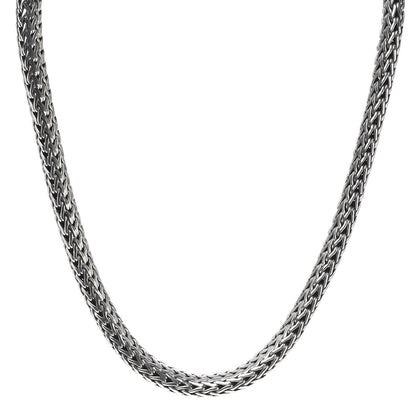 John Hardy Sterling Silver 18K Yellow Gold 7.5mm Classic Chain Necklace 1 of 5