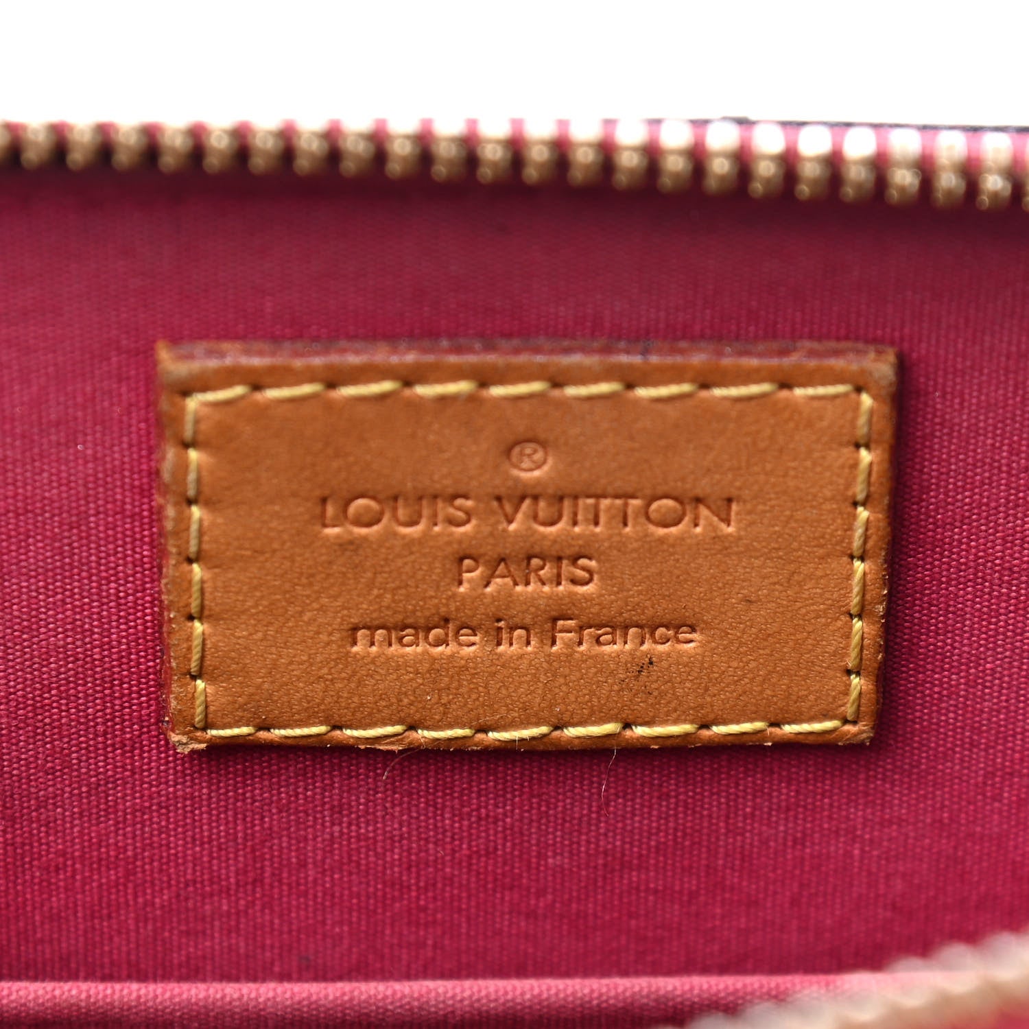 Louis Vuitton Vernis Alma BB Rose Indien 6 of 9