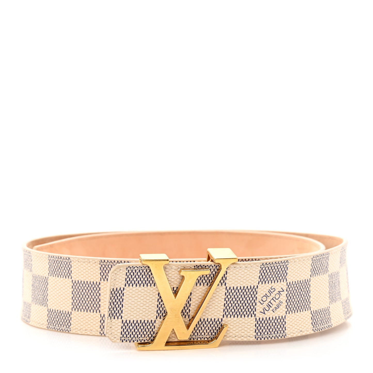 Damier Azur LV Initiales Belt 80 32