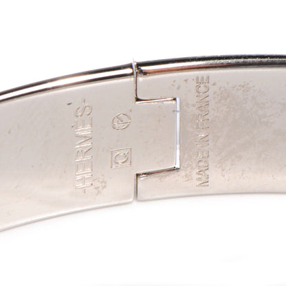 Hermes Enamel Narrow Clic Clac H Bracelet PM White 5 of 5