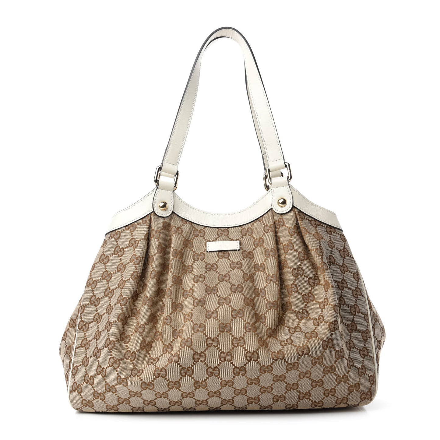 Monogram Shoulder Bag White