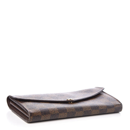 Louis Vuitton Damier Ebene Sarah Wallet NM 4 of 8