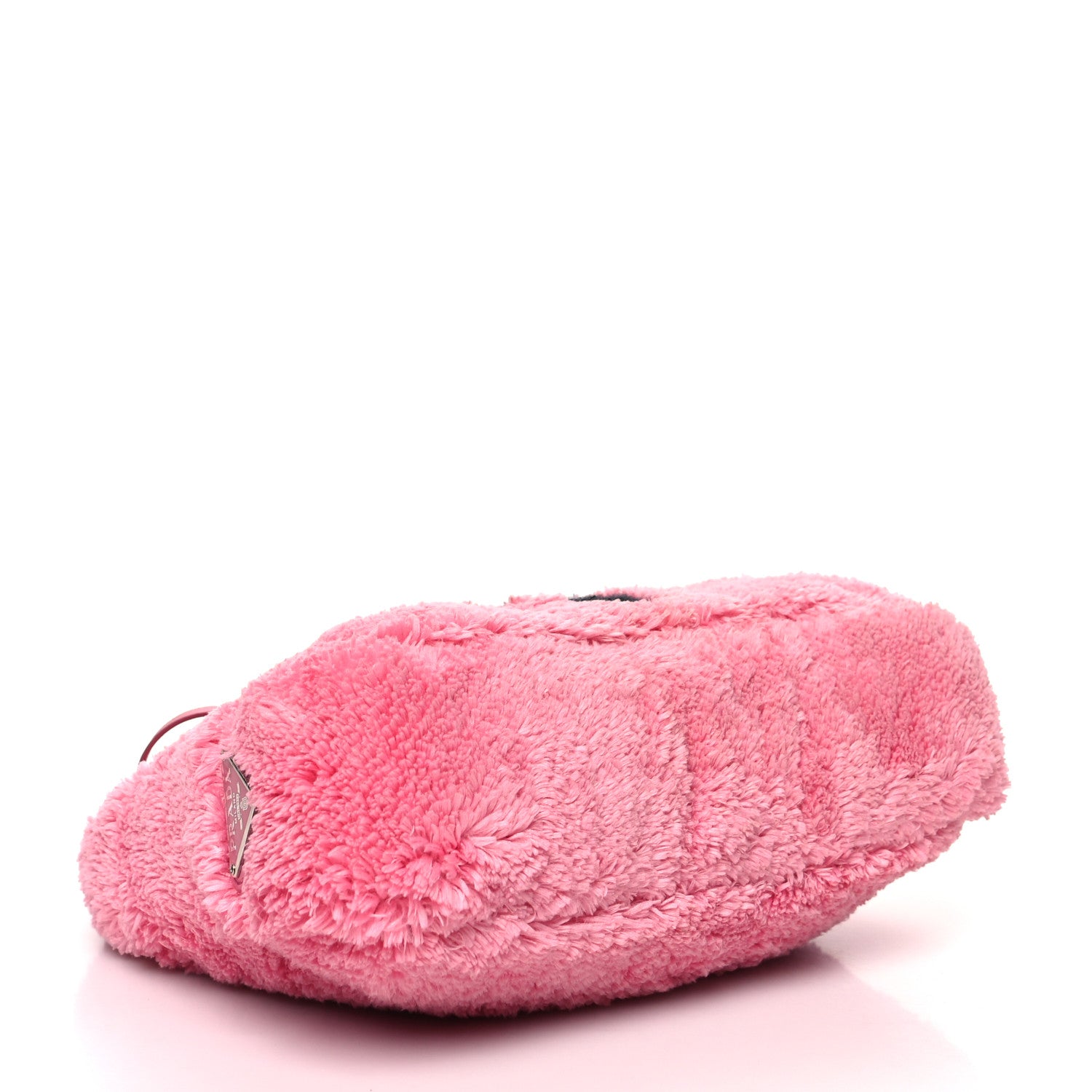 Prada Terry Cloth Mini Re-Edition 2000 Bag Petalo Black 4 of 9