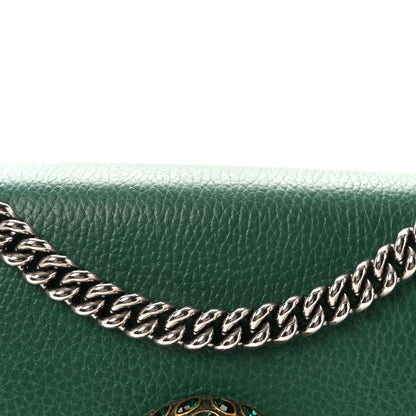 Gucci Pebbled Calfskin Small Dionysus Shoulder Bag Emerald 8 of 10