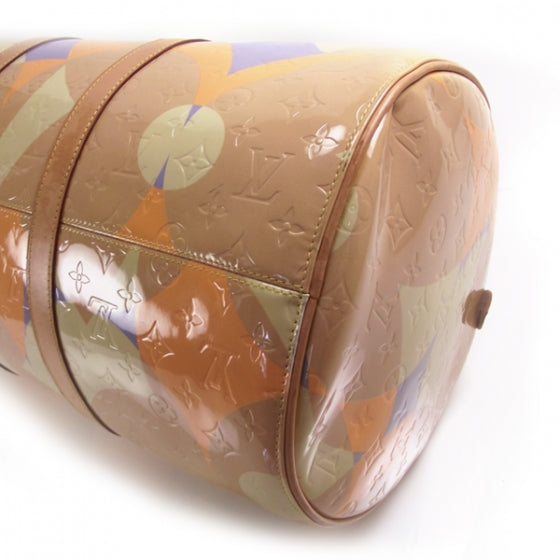 Louis Vuitton Vernis Fleur Barrel Keepall 5 of 8