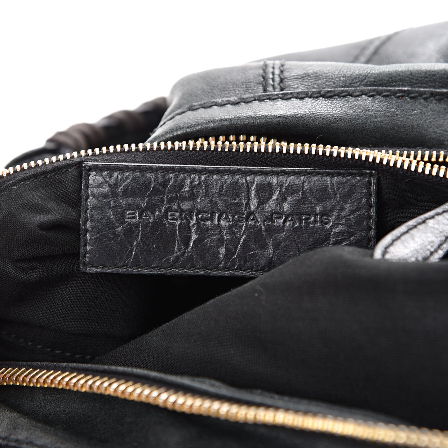 Agneau Giant 21 Gold Hardware Work Black