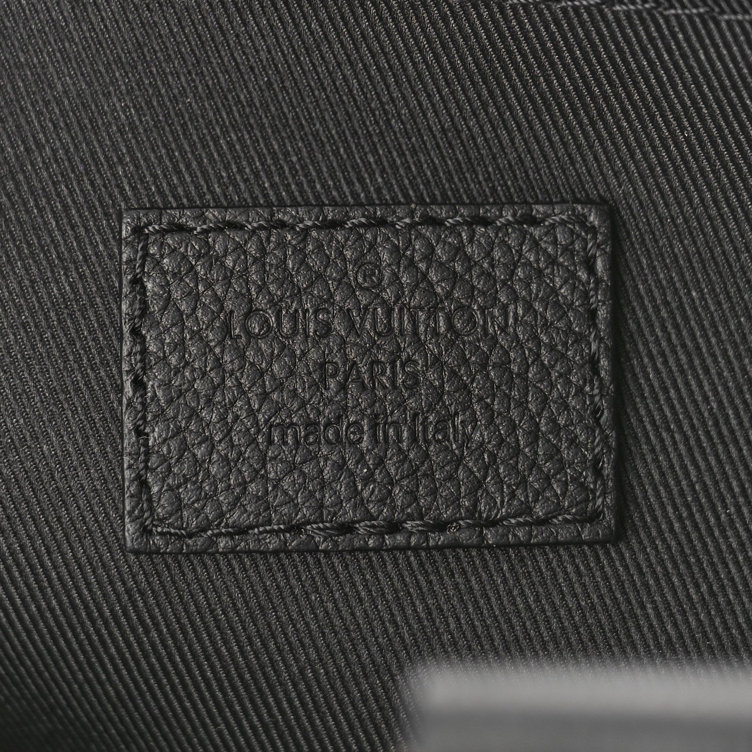 Louis Vuitton Calfskin Studded Keepall Bandouliere 25 Black 6 of 8