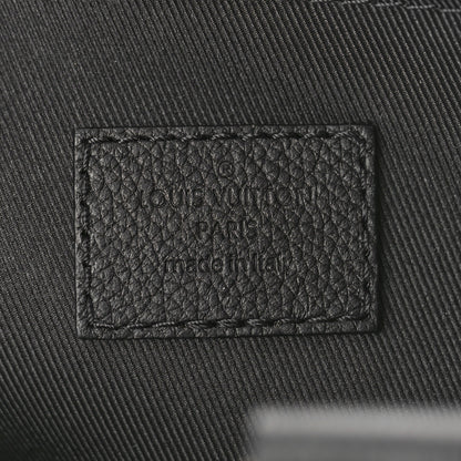 Louis Vuitton Calfskin Studded Keepall Bandouliere 25 Black 6 of 8